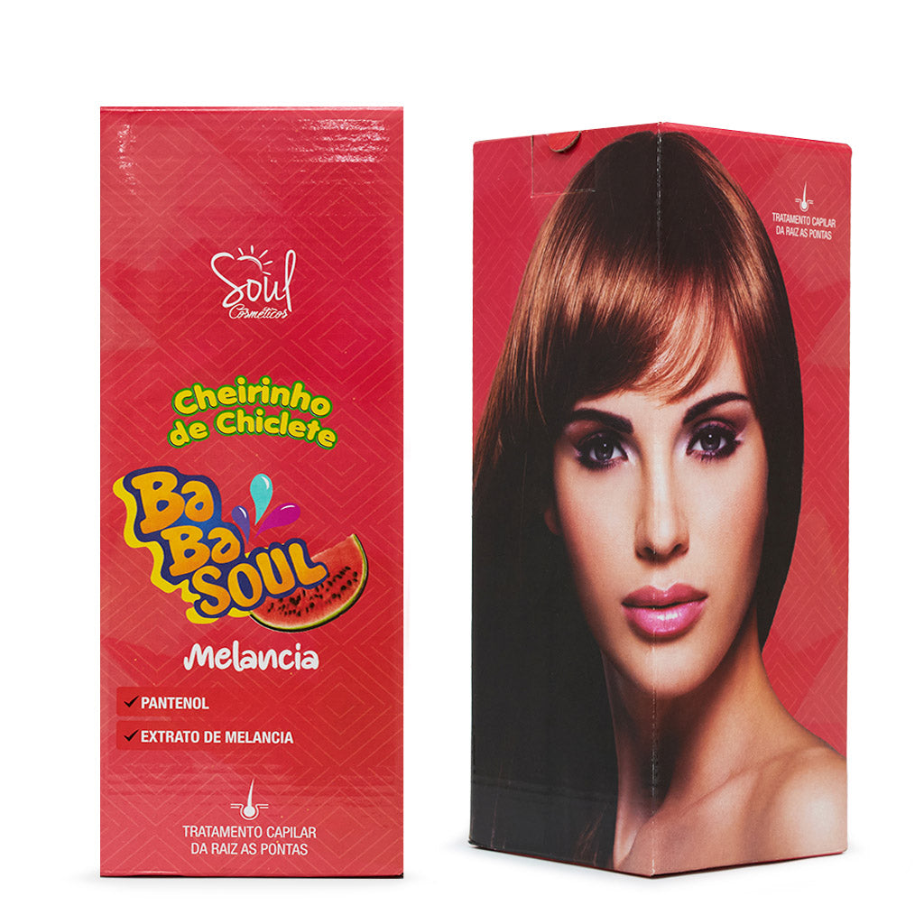 Kit Capilar Cheirinho de Chiclete de Melancia