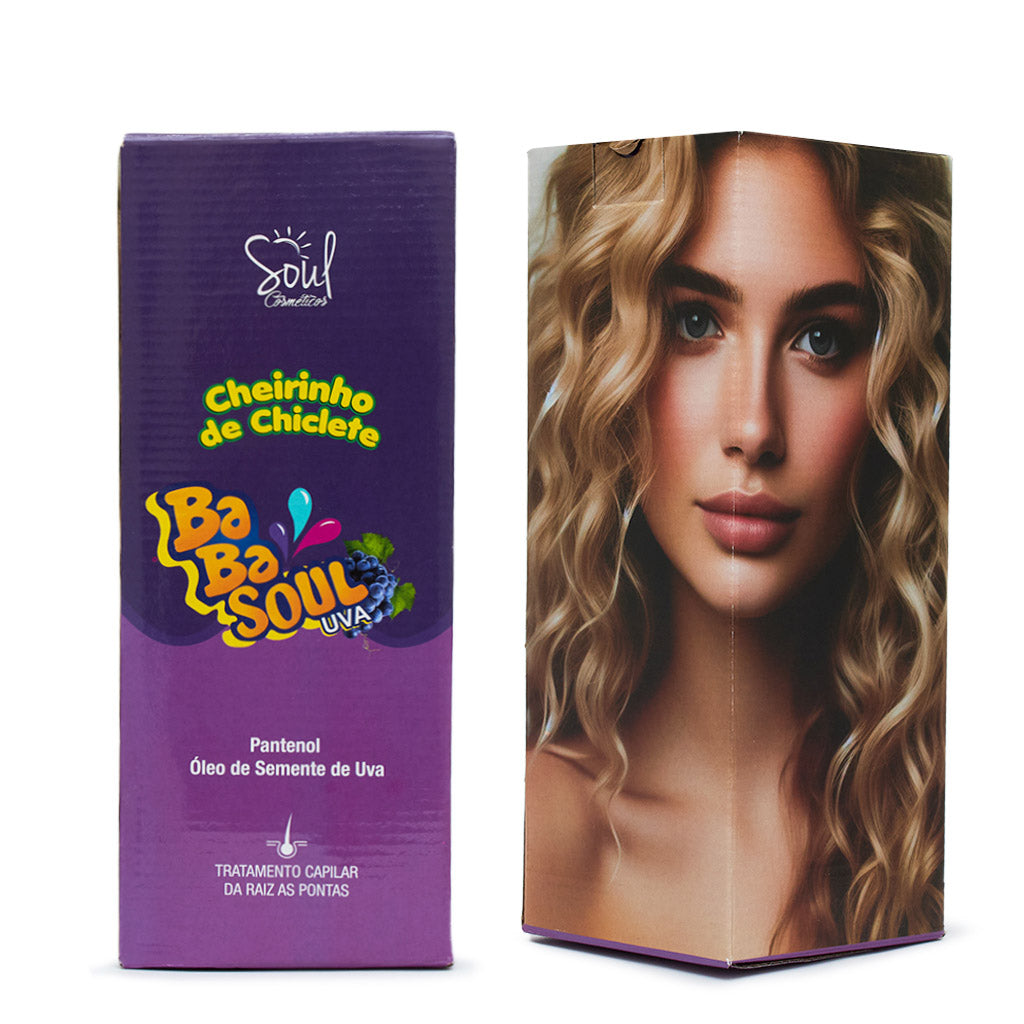 Kit Capilar Cheirinho de Chiclete de Uva