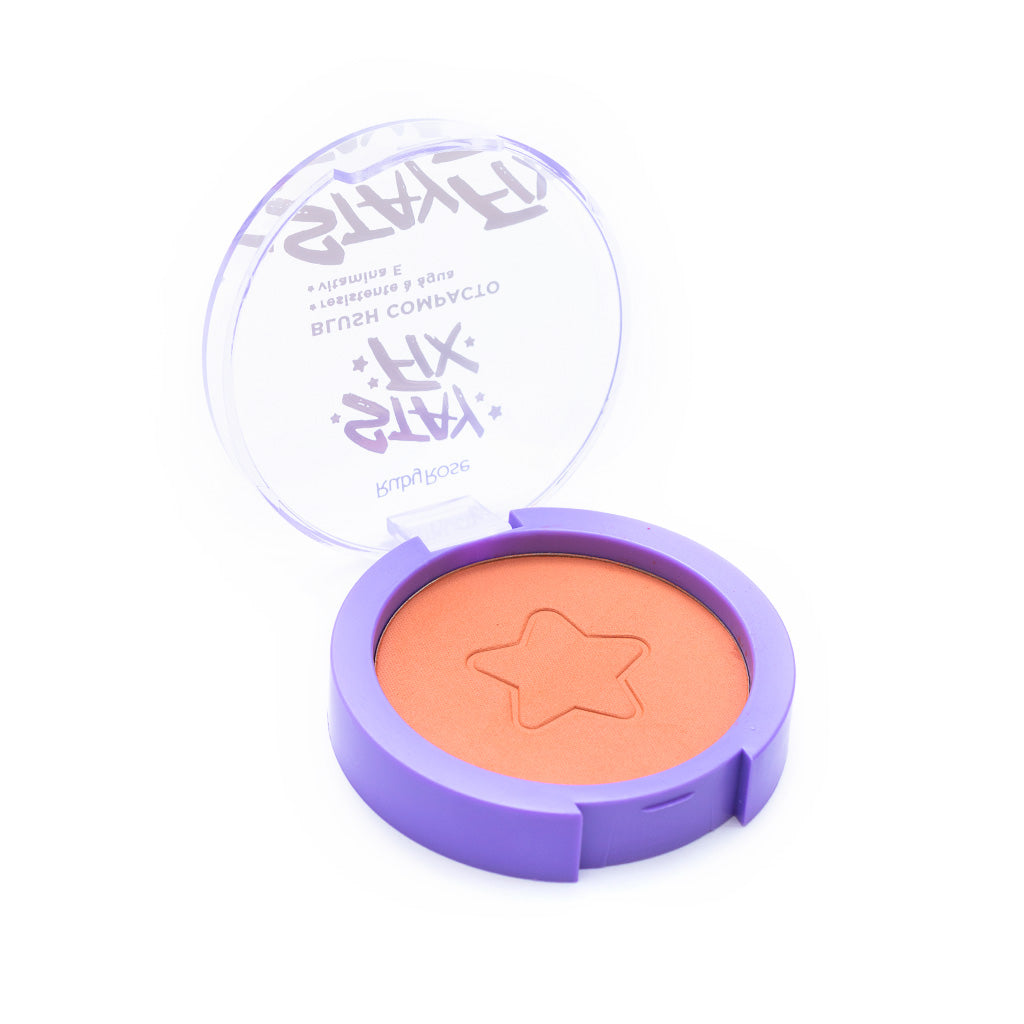 Blush Compacto Efeito Corado e Natural - Stay Fix Ruby Rose