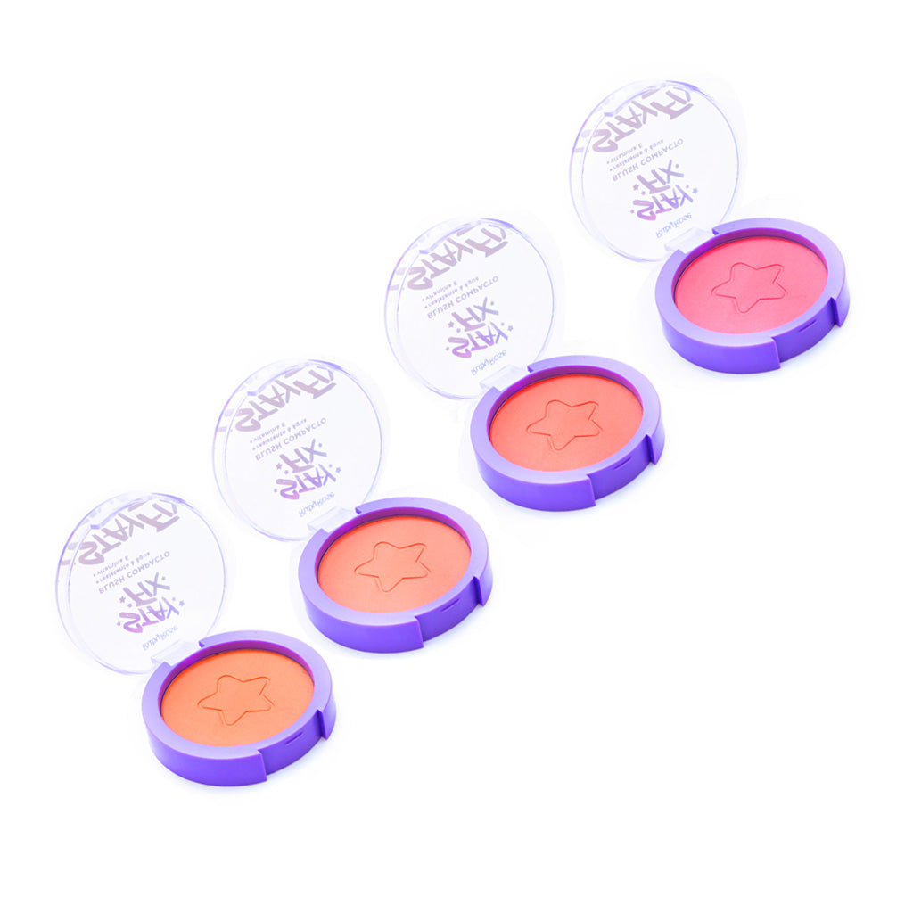 Blush Compacto Efeito Corado e Natural - Stay Fix Ruby Rose