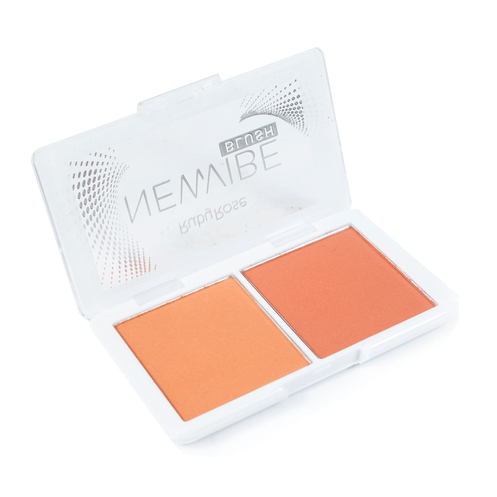 Blush Duo Compacto New Vibe – Ruby Rose | Cintilante e Opaco