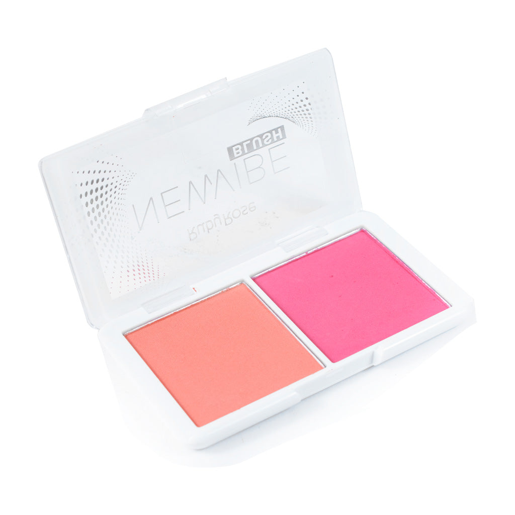 Blush Duo Compacto New Vibe – Ruby Rose | Cintilante e Opaco