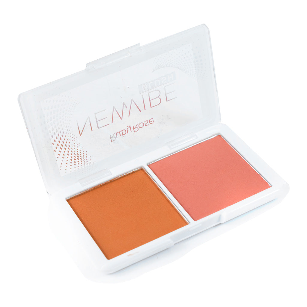 Blush Duo Compacto New Vibe – Ruby Rose | Cintilante e Opaco