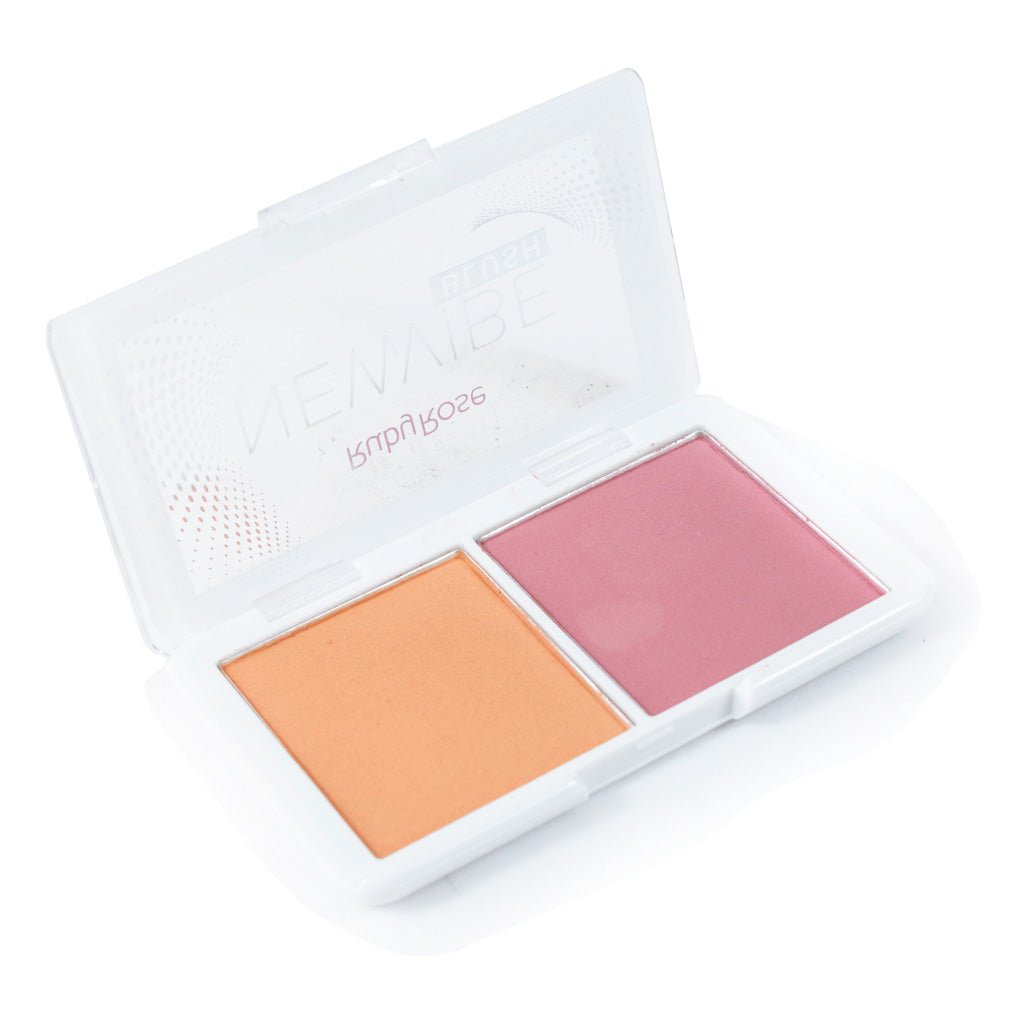 Blush Duo Compacto New Vibe – Ruby Rose | Cintilante e Opaco