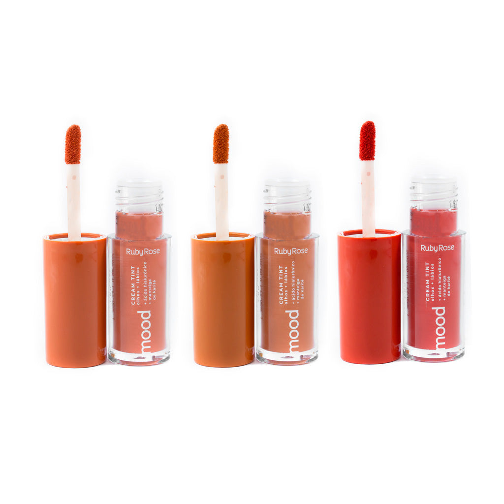 Cream Tint Feels Mood Ruby Rose – Boca, Olhos e Bochechas em um só produto!