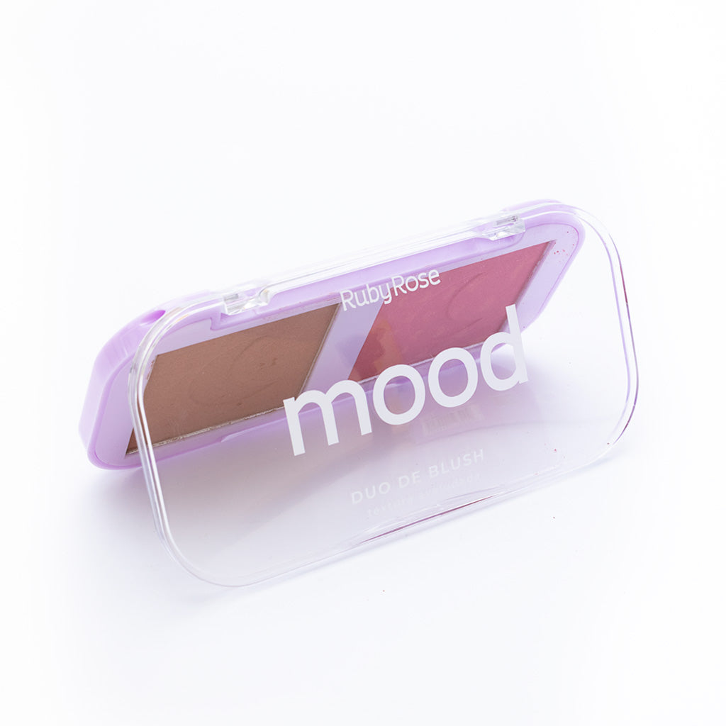 Duo de Blush Mood – Ruby Rose | Textura Aveludada e Efeito Natural