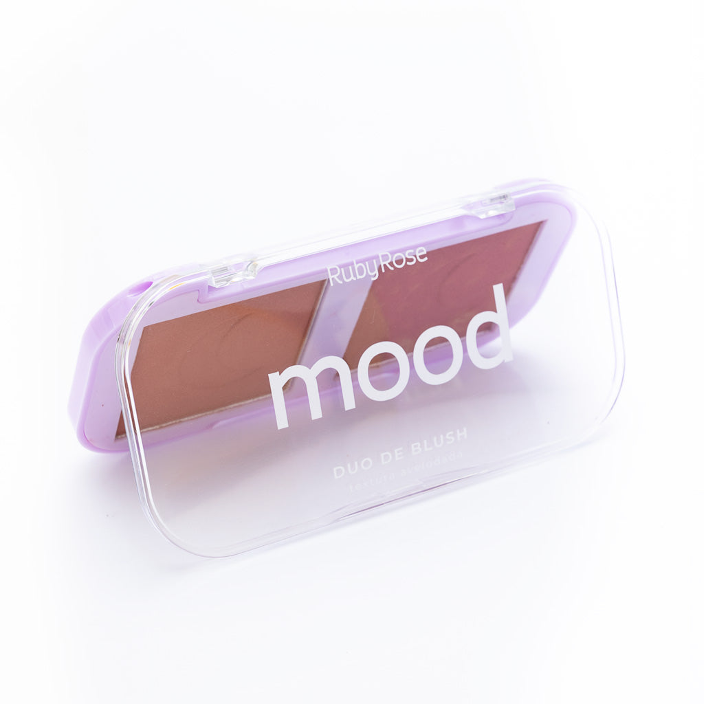 Duo de Blush Mood – Ruby Rose | Textura Aveludada e Efeito Natural