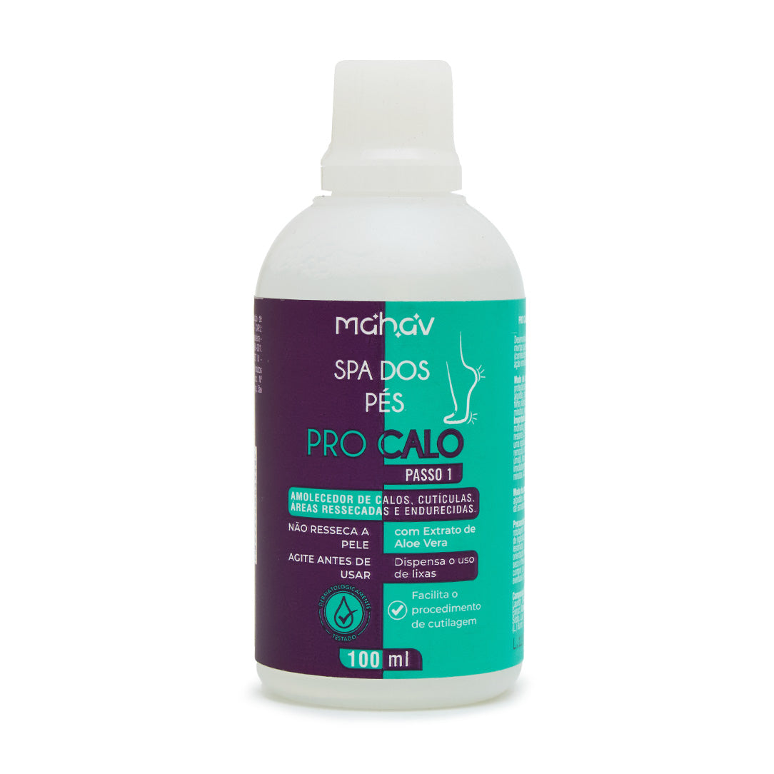 Combo Pro Calo Mahav – Amolecedor + Neutralizante para Pés e Cutículas