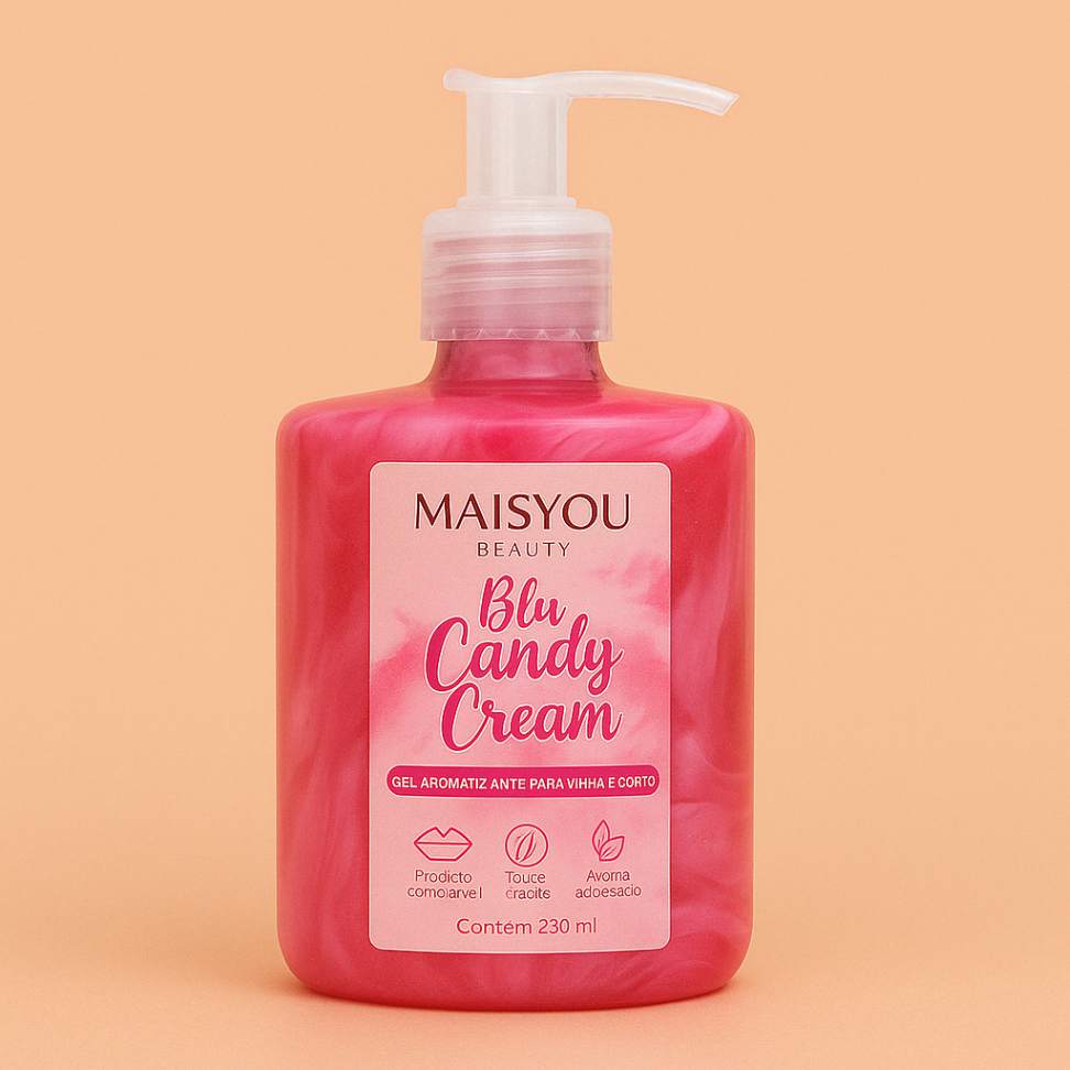 Gel Hidratante Corpo e Virilha Chiclete 250ml