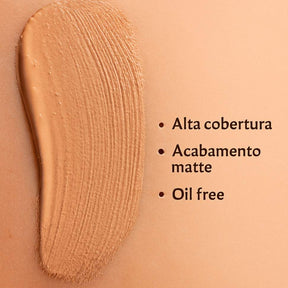Base Líquida Matte Profissional Phállebeauty