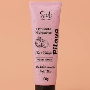 Hidratante Esfoliante Corporal e Facial de Pitaya – Soul Cosméticos | 100g