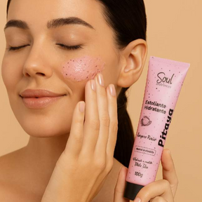 Hidratante Esfoliante Corporal e Facial de Pitaya – Soul Cosméticos | 100g