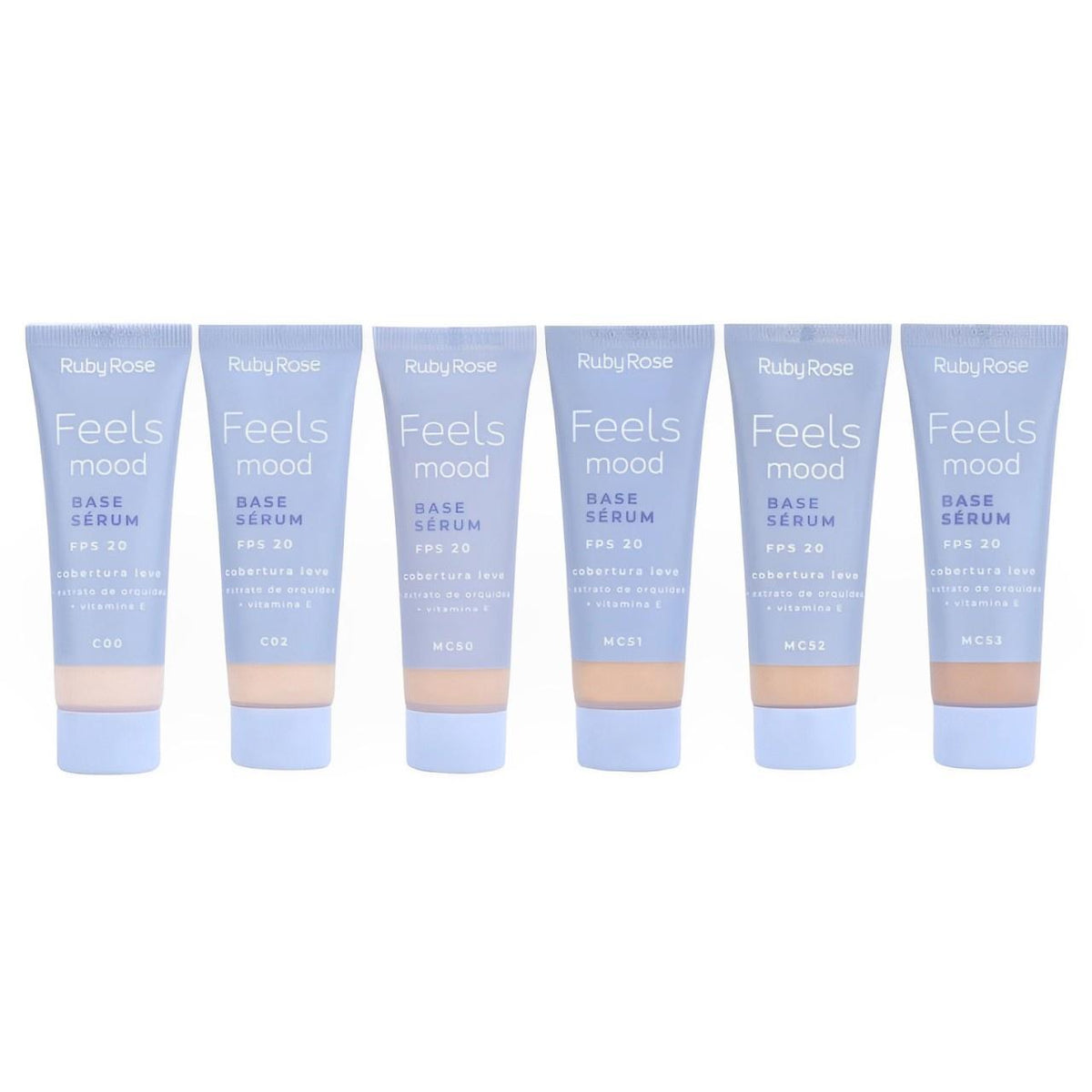Base Sérum Feels Mood – Cobertura Natural