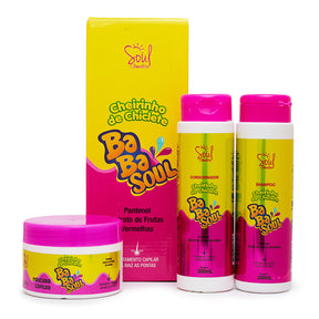 Kit Capilar Cheirinho de Chiclete de Tutti Frutti