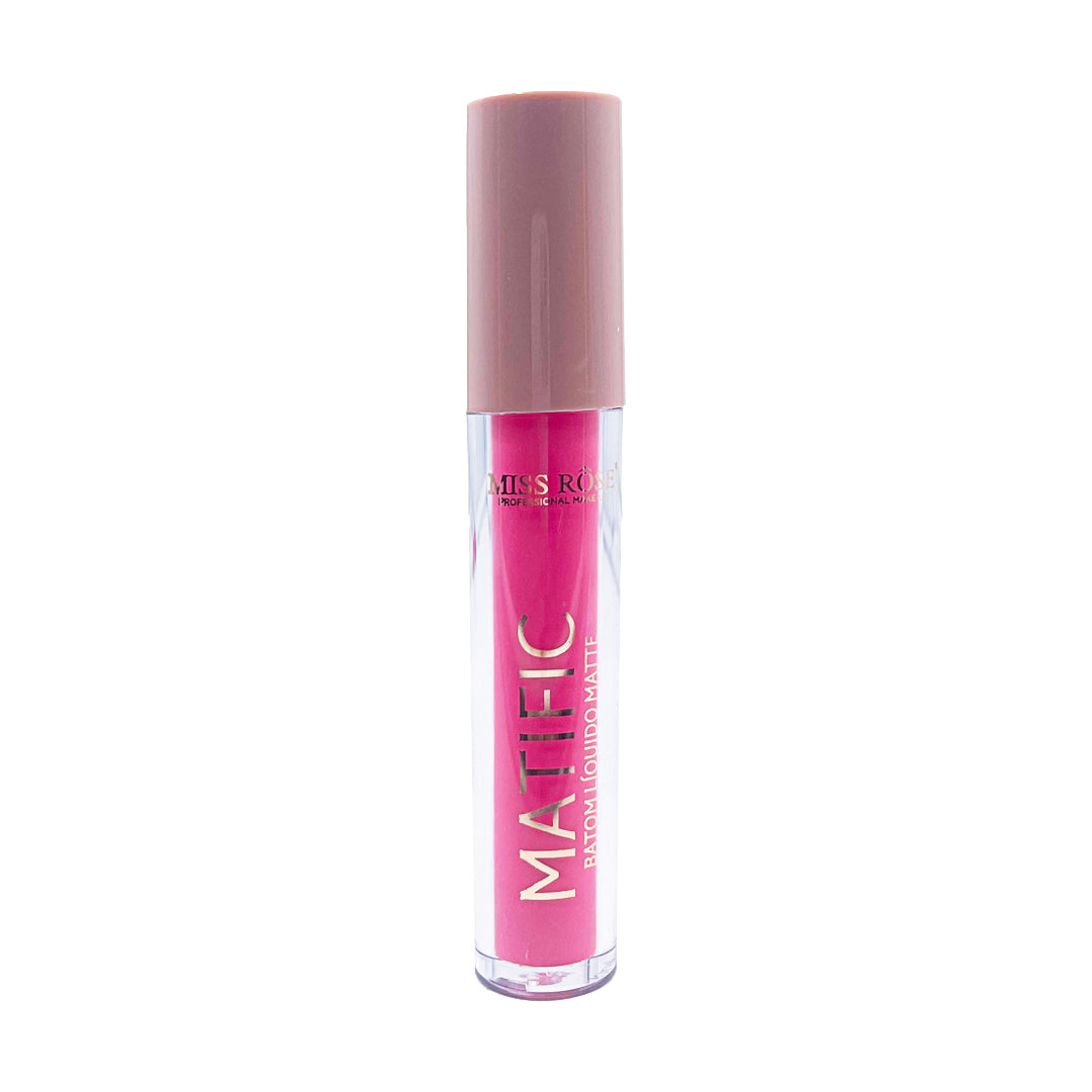 Batom Líquido Matte Matific Miss Rôse – Cor Intensa com Conforto