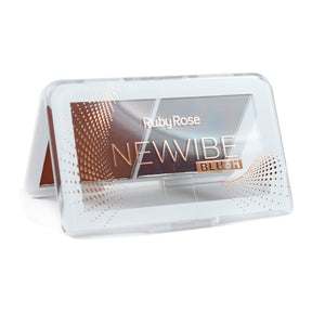 Blush Duo Compacto New Vibe – Ruby Rose | Cintilante e Opaco