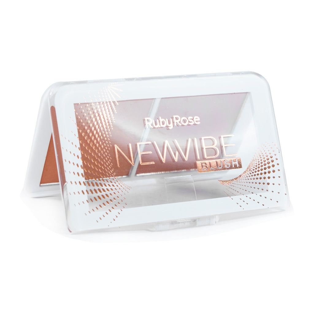 Blush Duo Compacto New Vibe – Ruby Rose | Cintilante e Opaco