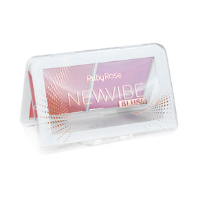 Blush Duo Compacto New Vibe – Ruby Rose | Cintilante e Opaco