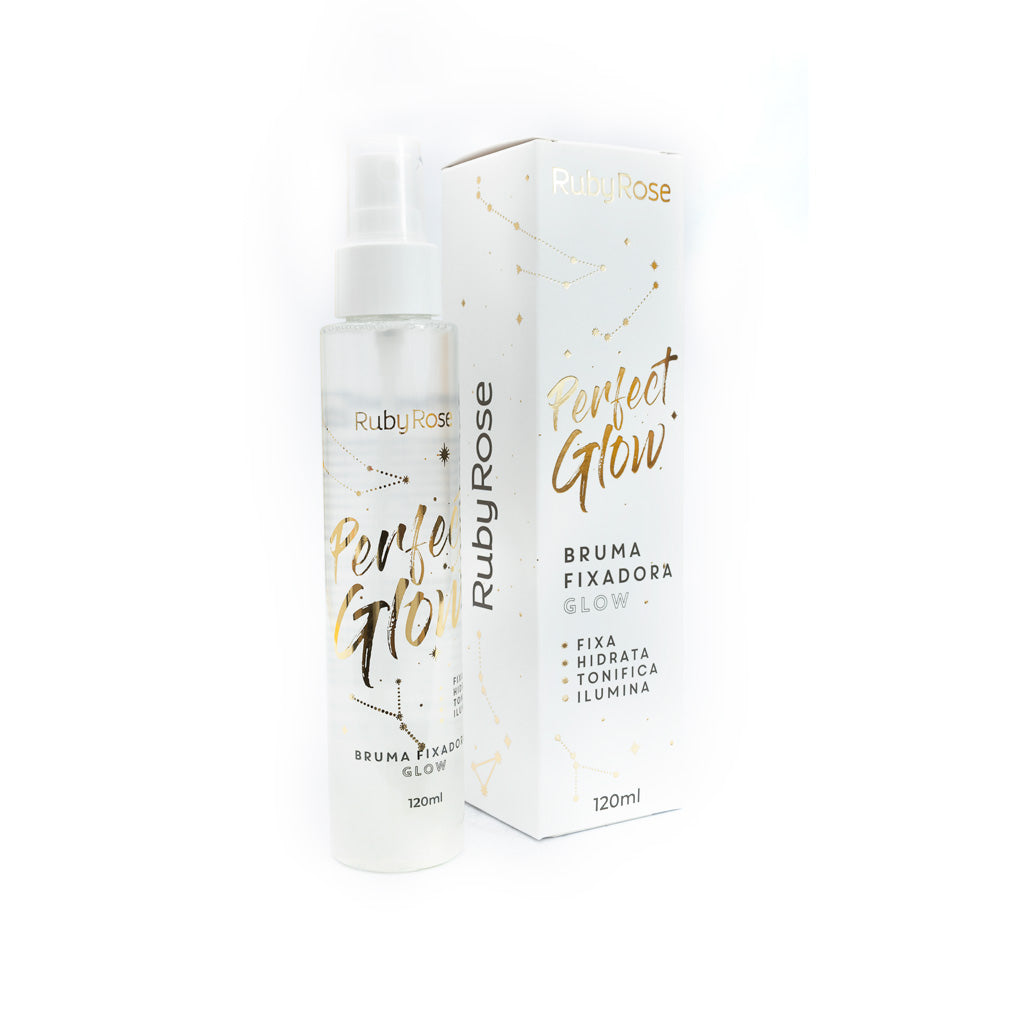 Bruma Fixadora Perfect Glow – Ruby Rose | Fixação + Efeito Iluminado