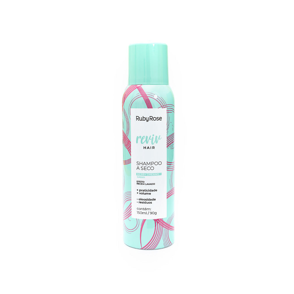 Shampoo a Seco Reviv – Ruby Rose | Controle da Oleosidade + Volume Imediato