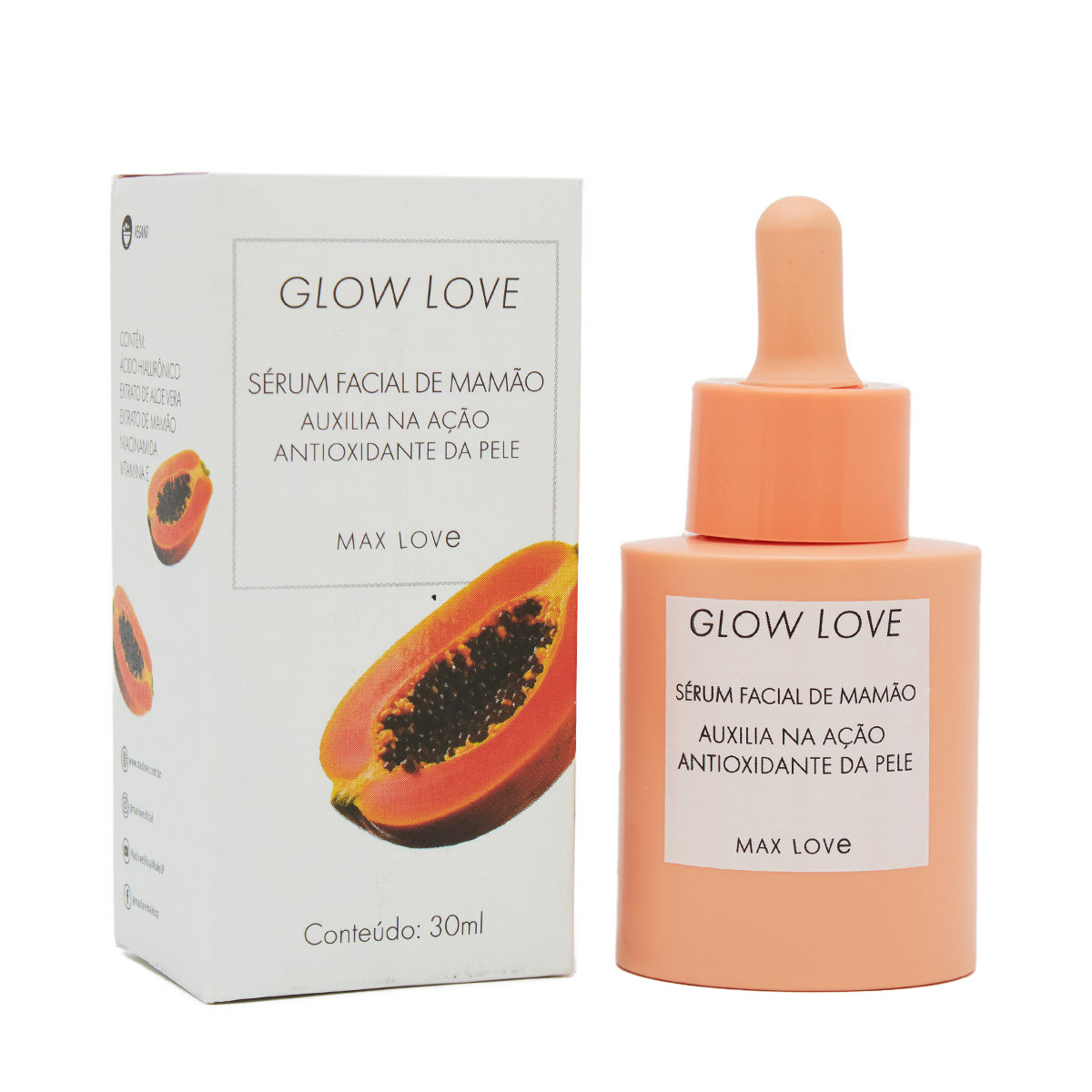 Sérum Facial de Mamão – Hidratação, Clareamento e Renovação da Pele